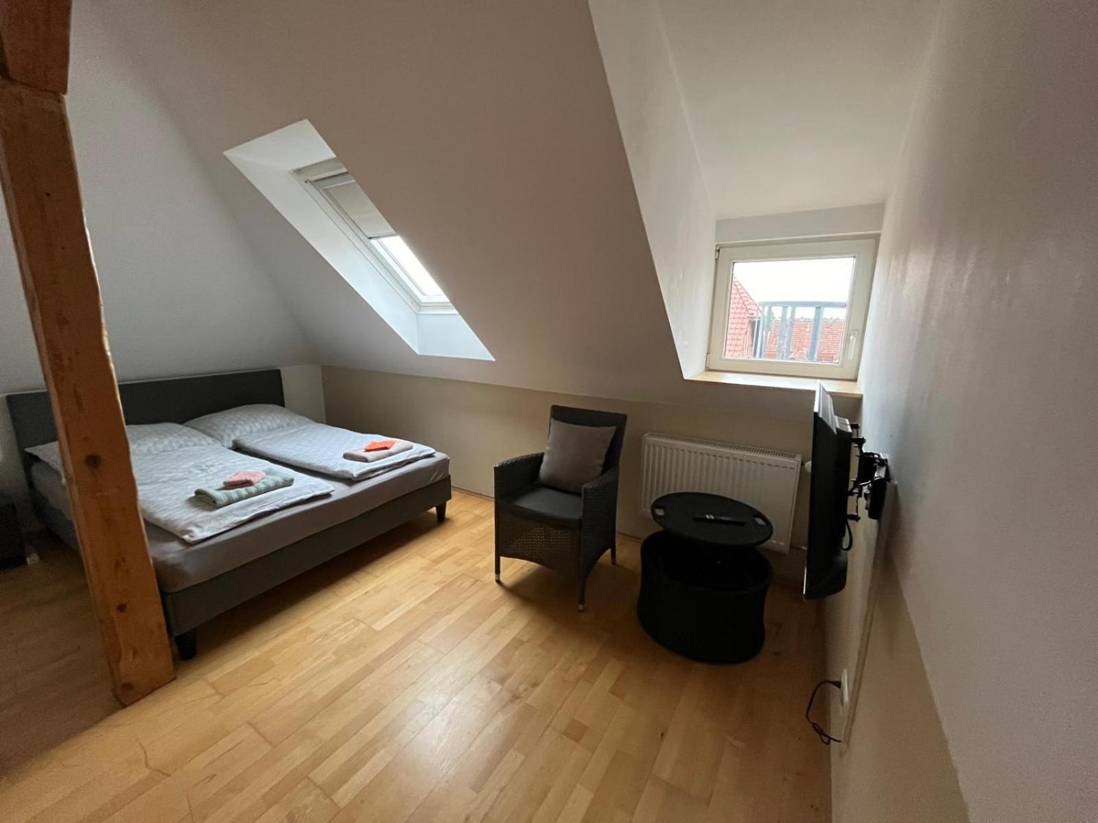 Doppelzimmer, Tv- Bad, Kuehlschrank- Parkplatz-17 Meine 외부 사진